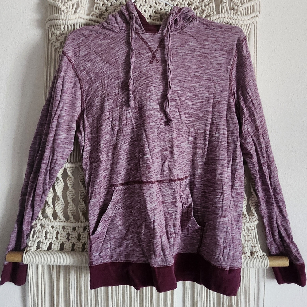 Urban Pipeline Men's Maroon Heathered Hoodie